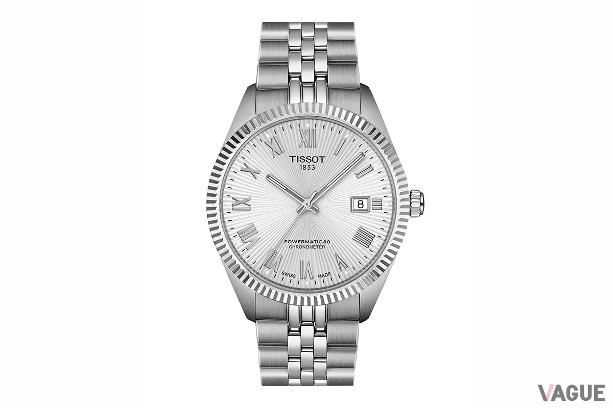 「ティソ バラード COSC 39mm」シルバー（品番：T156.408.11.033.00、17万500円 消費税込）