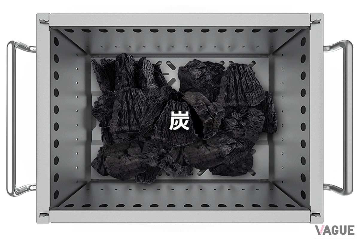 薪・炭・ペレットどれでも使用可能