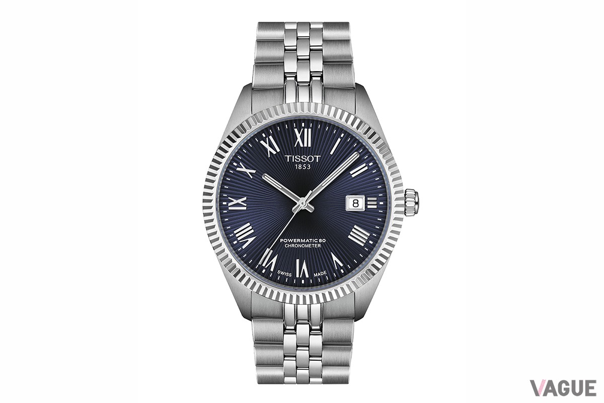 「ティソ バラード COSC 39mm」ブルー（品番：T156.408.11.043.00、17万500円 消費税込）