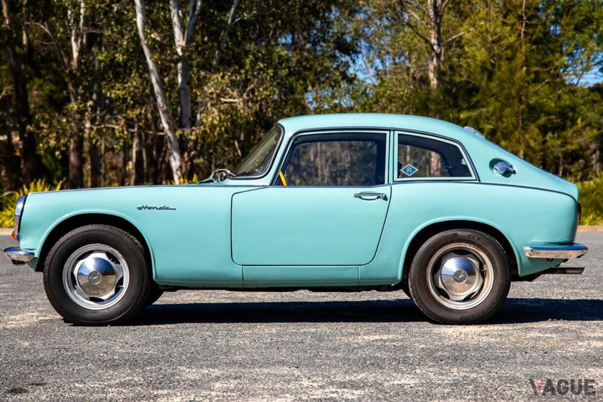 オークションに出品された1965年式ホンダ「S600クーペ」