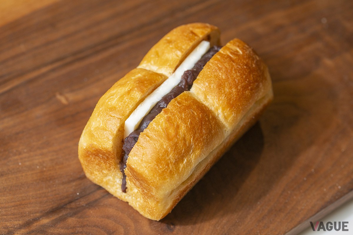 あんバター388円。自家製のあんこと無塩バターの相性は完璧！