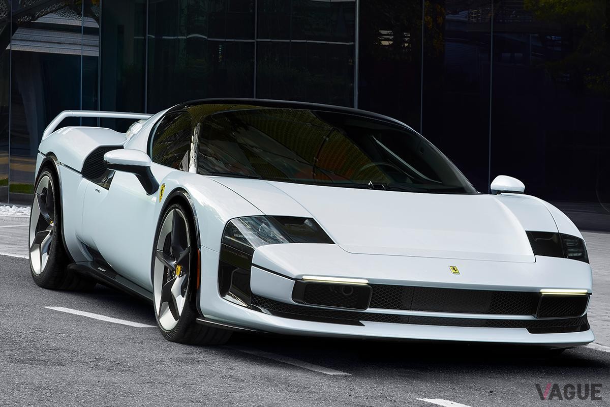 世界初公開されたフェラーリのワンオフモデル新型「SC40」