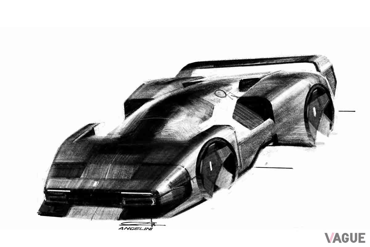 フェラーリのワンオフモデル新型「SC40」のデザイン画