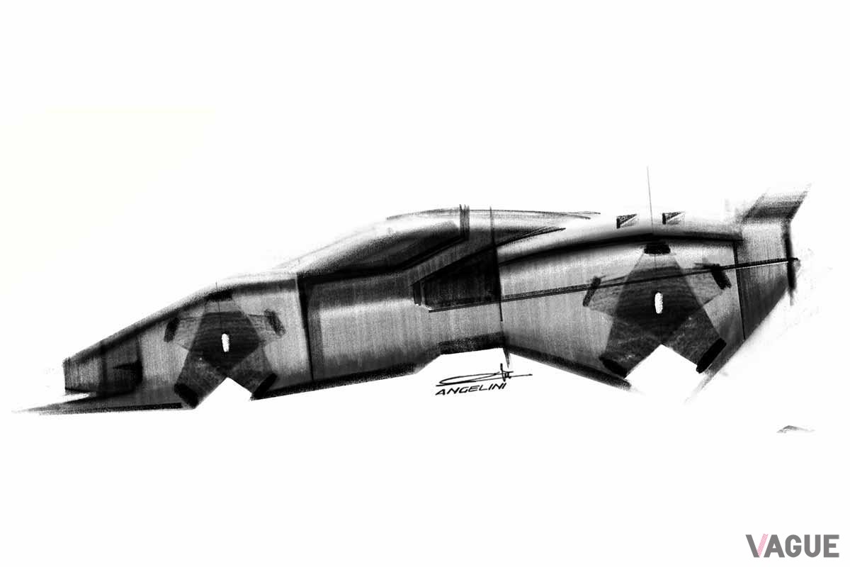 フェラーリのワンオフモデル新型「SC40」のデザイン画