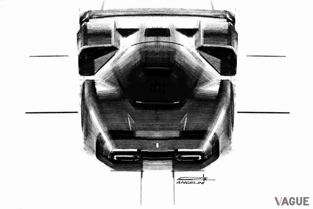 フェラーリのワンオフモデル新型「SC40」のデザイン画