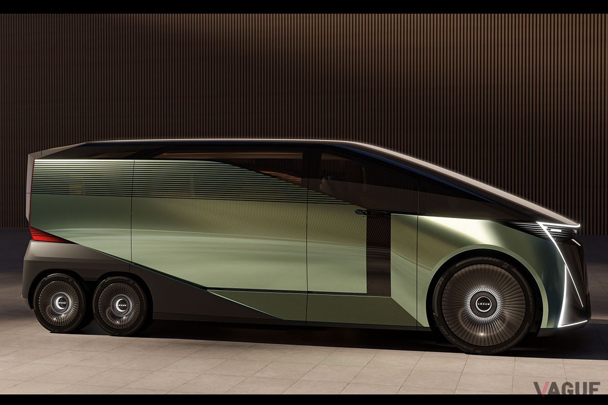 世界初公開されたレクサス新型「LSコンセプト」