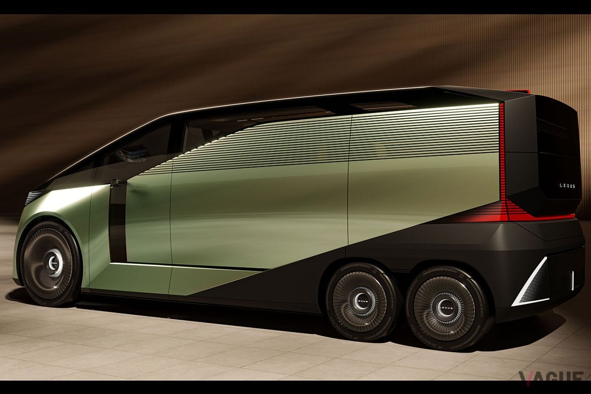 世界初公開されたレクサス新型「LSコンセプト」