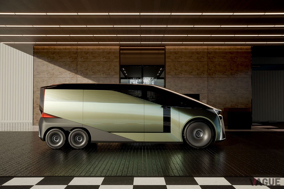 世界初公開されたレクサス新型「LSコンセプト」