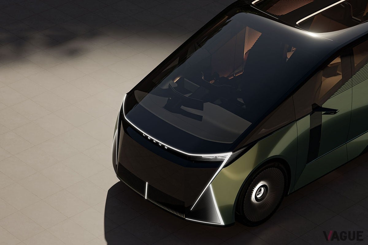 世界初公開されたレクサス新型「LSコンセプト」