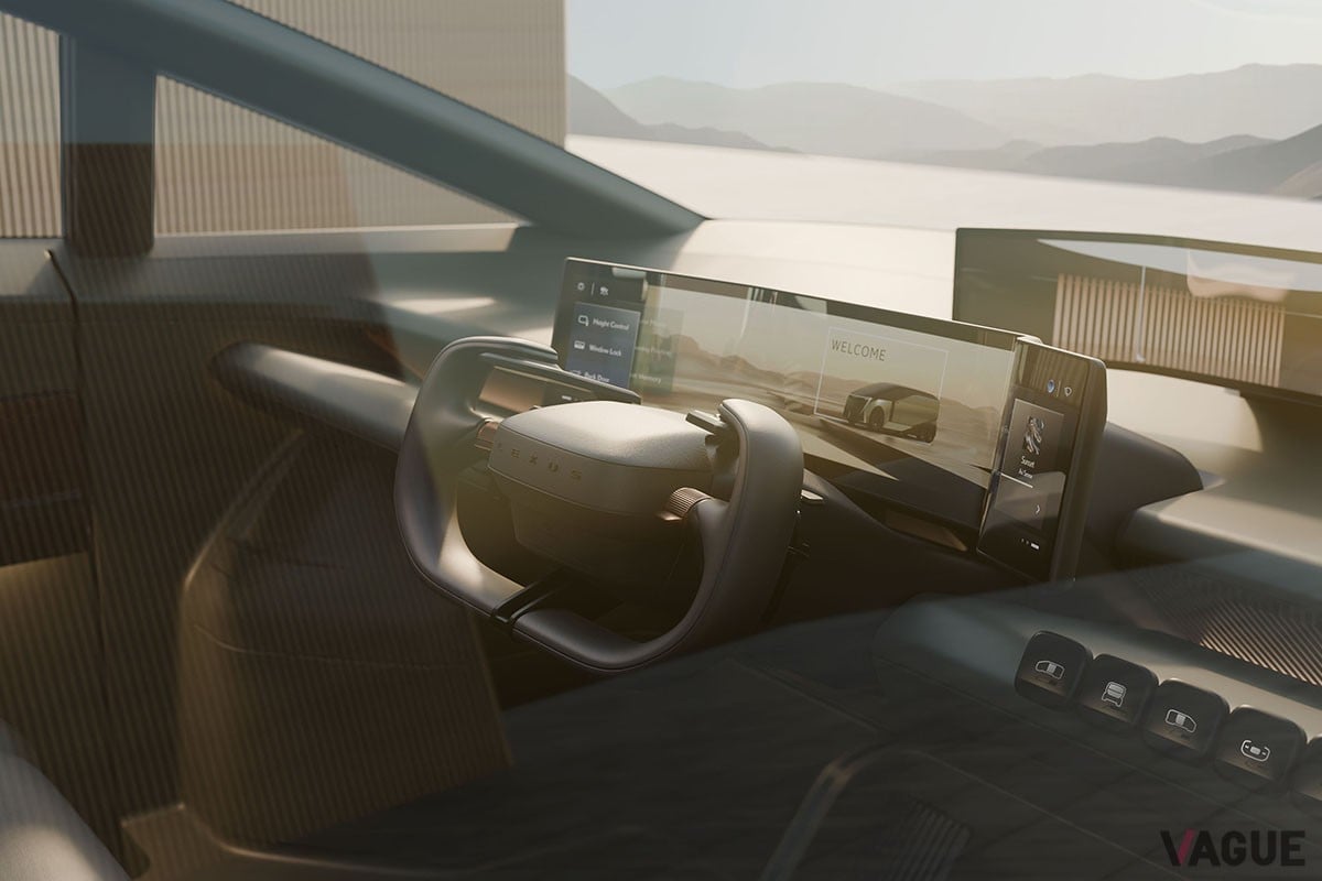 世界初公開されたレクサス新型「LSコンセプト」