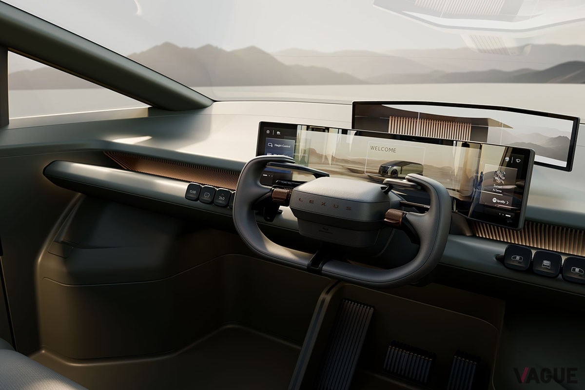 世界初公開されたレクサス新型「LSコンセプト」