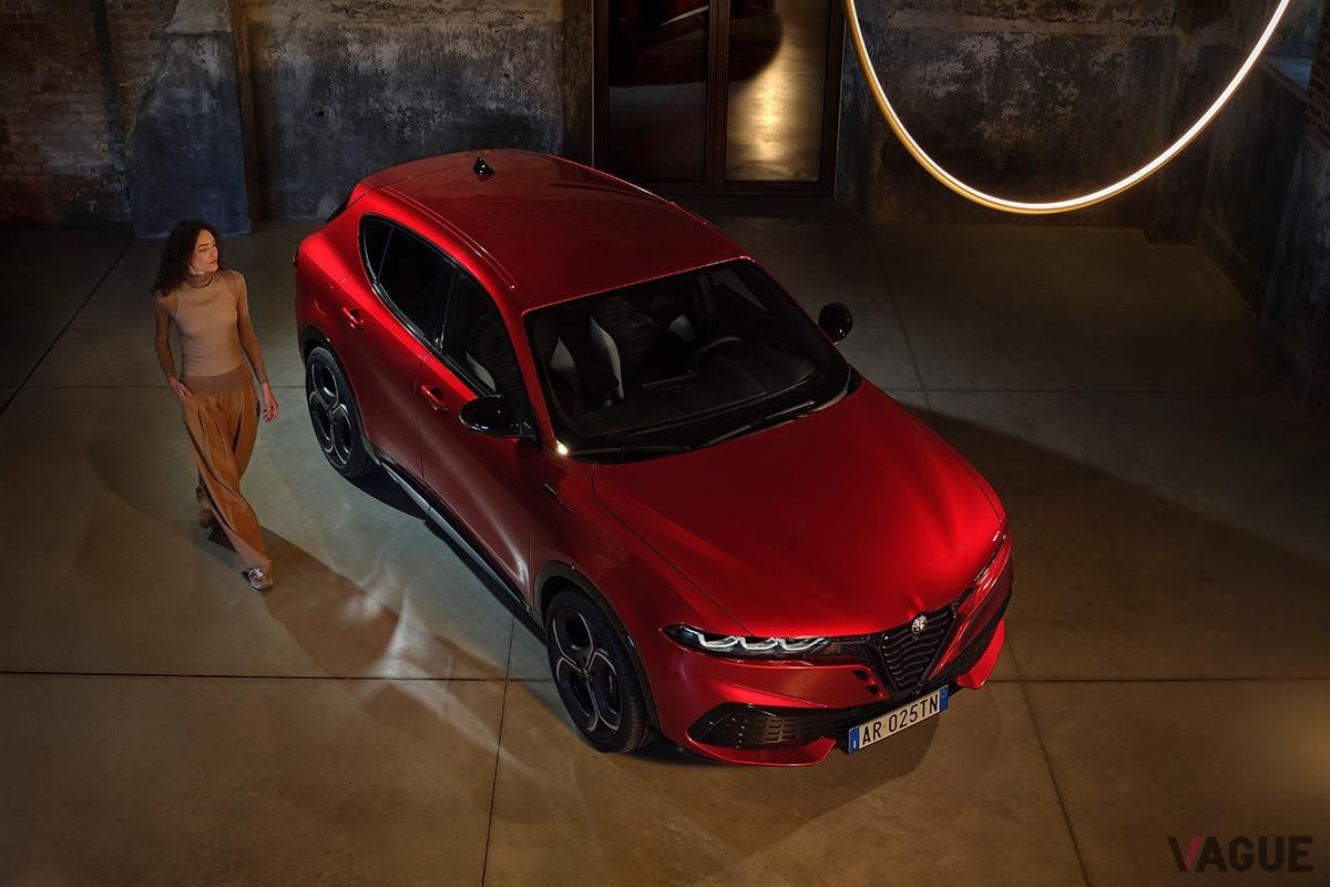 欧州で初公開されたアルファ ロメオ新型「トナーレ」