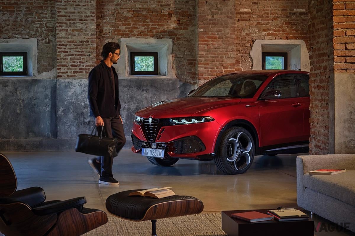 欧州で初公開されたアルファ ロメオ新型「トナーレ」