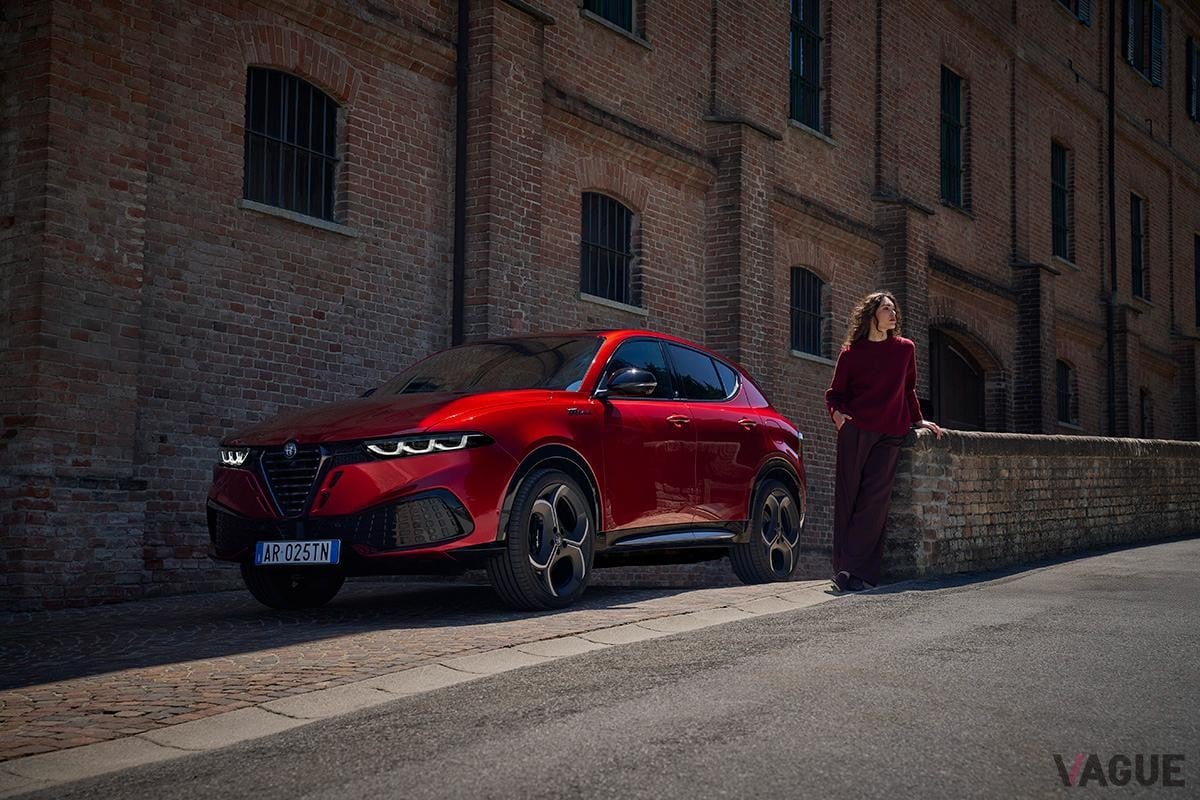 欧州で初公開されたアルファ ロメオ新型「トナーレ」