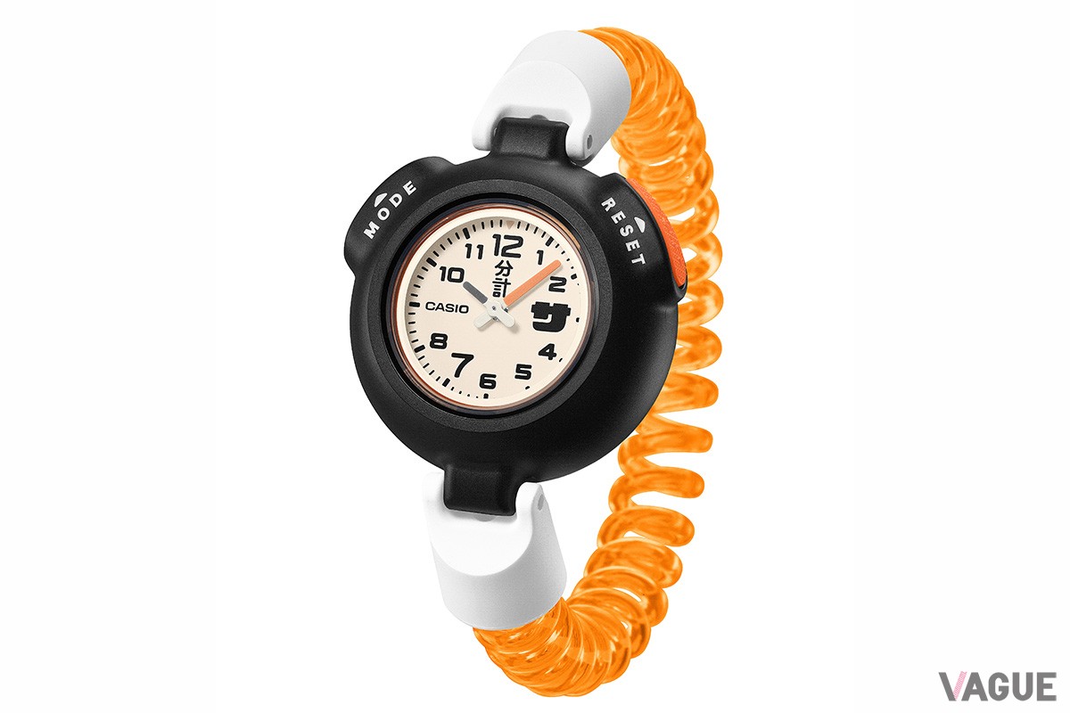 バンドは温浴施設のロッカーキーなどでおなじみの“カールバンド”仕様！