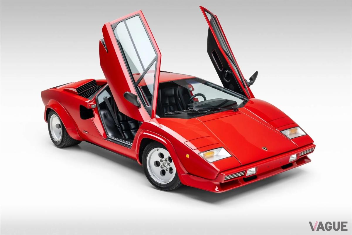 オークションに出品された1987年式ランボルギーニ「カウンタック5000QV」