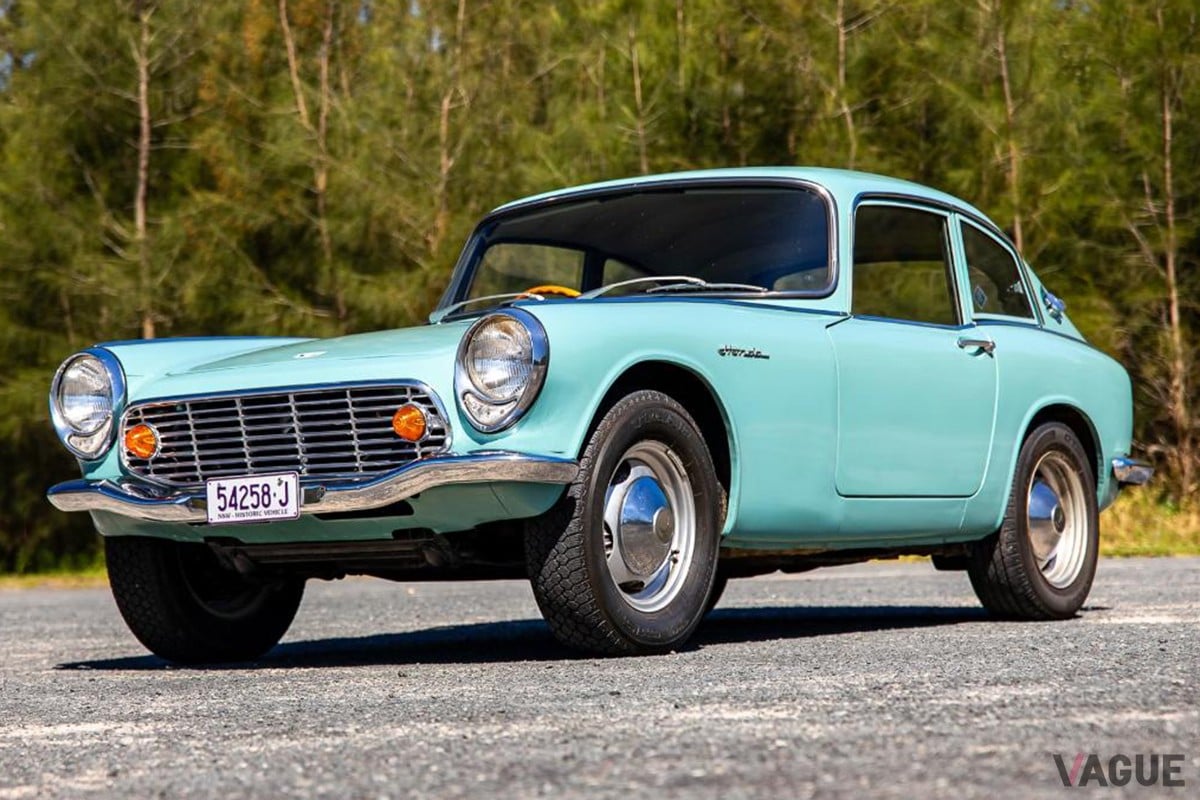 オークションに出品された1965年式ホンダ「S600クーペ」