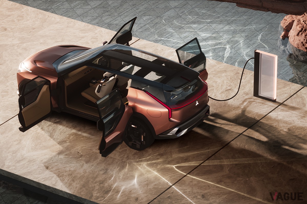 三菱 新型「ミツビシエレバンスコンセプト」