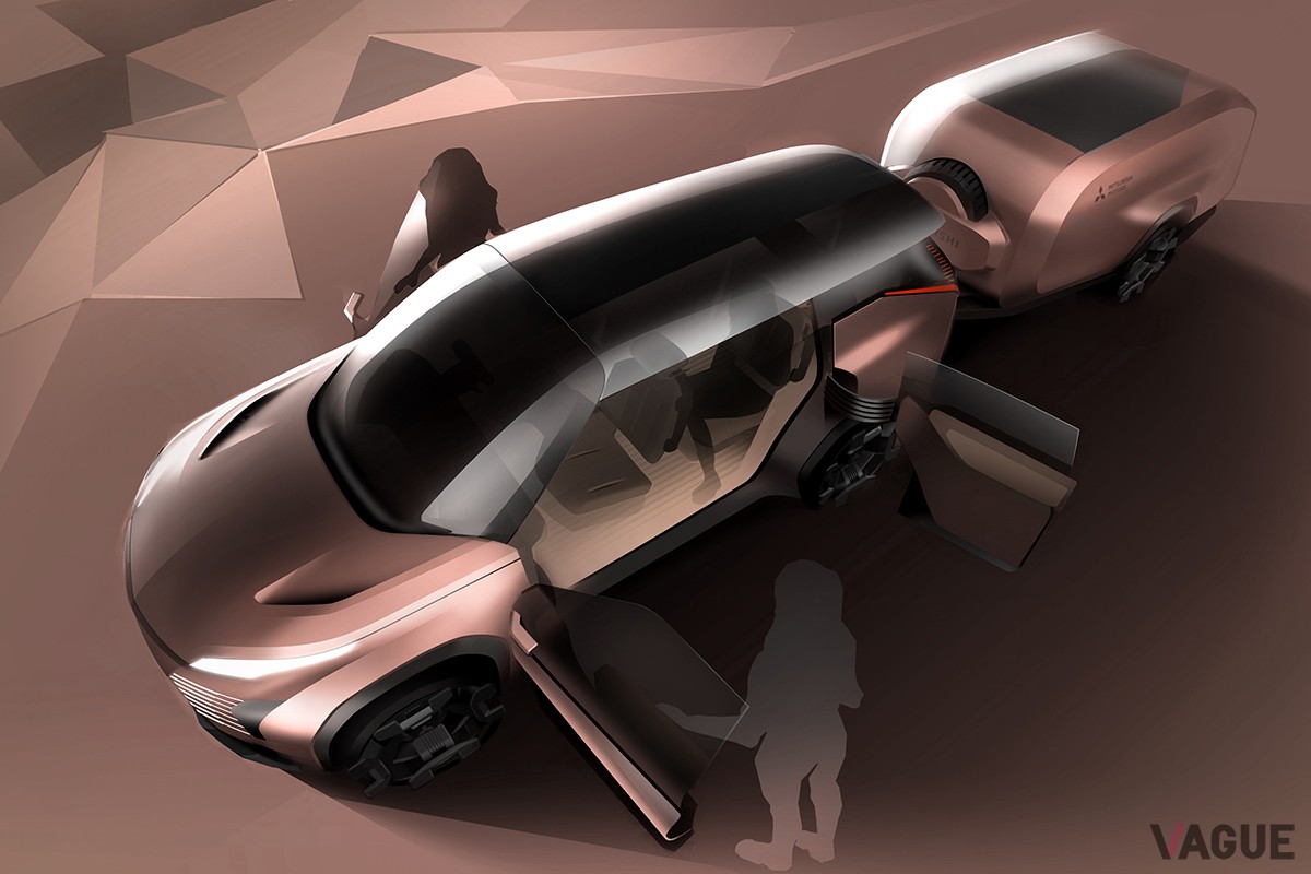 三菱 新型「ミツビシエレバンスコンセプト」