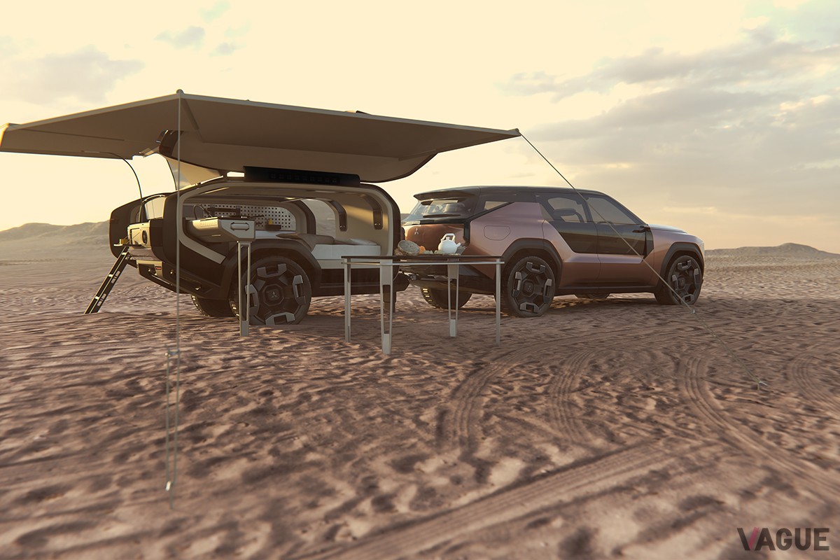 三菱 新型「ミツビシエレバンスコンセプト」