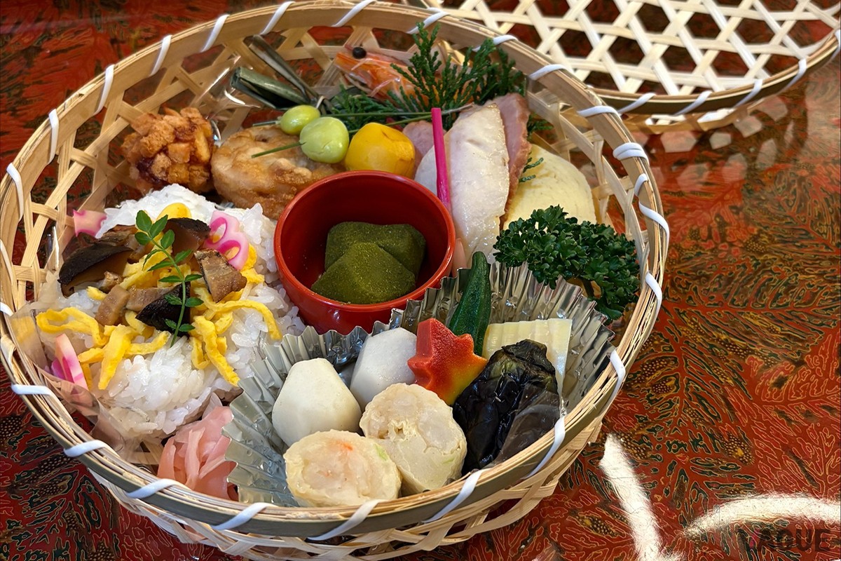 朝食御前「竹籠御膳」
