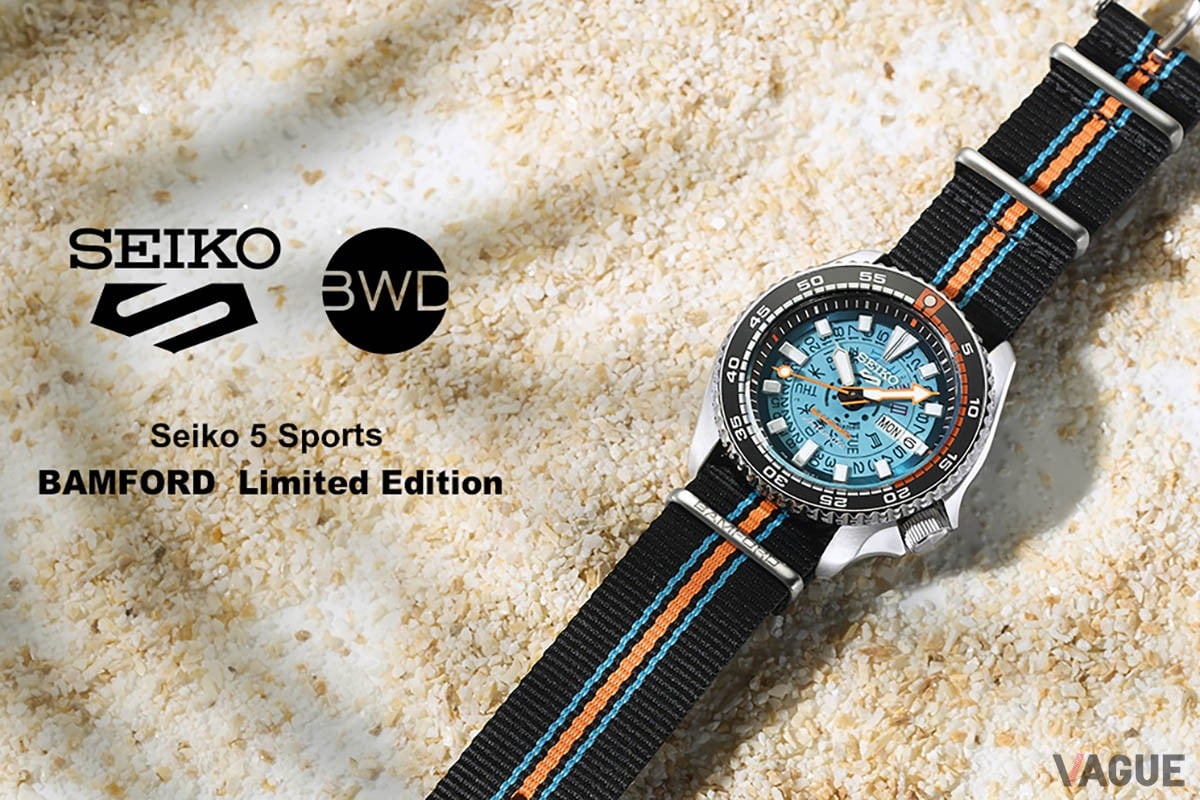 ソウコクハン　 セイコー 5スポーツが高級カスタムウォッチブランドとコラボ