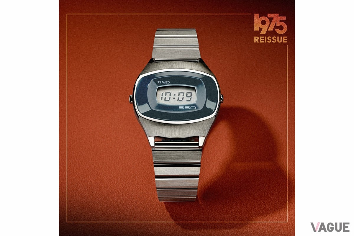 タイメックス初の液晶ディスプレイモデルである歴史的な名作「SSQ」が初の復刻！まさにレトロフューチャーと言うよりほかないデザインがたまらない