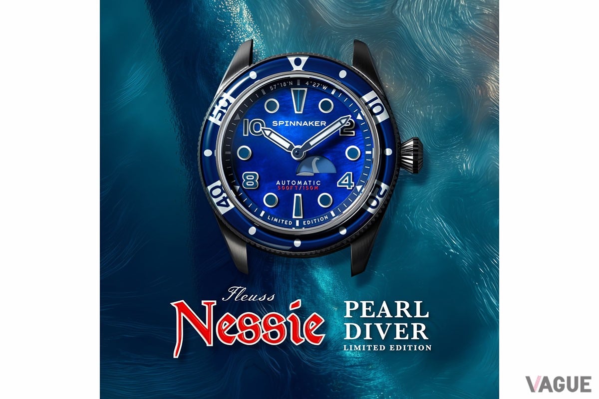 回転するネッシーのギミックとマザー・オブ・パールダイヤルによる趣向を凝らしたウォッチが誕生した