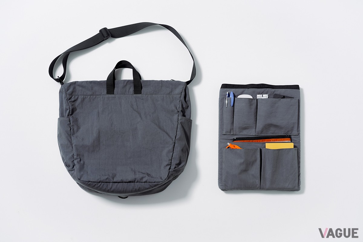 VEIL shoulder（グレー）：1万5950円（インナー／アウター）