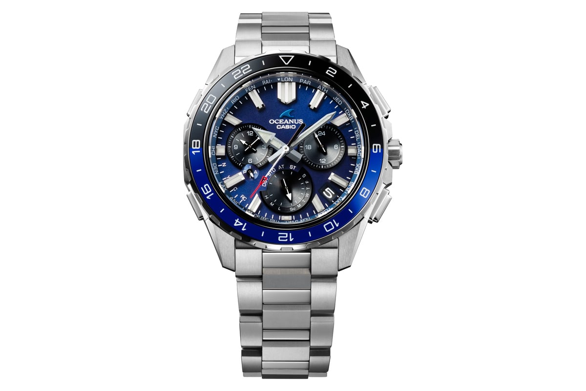 「カシオ OCEANUS CACHALOT OCW-P3000-2AJF」（22万円 消費税込）