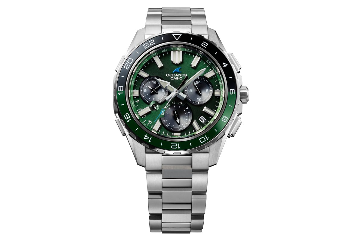 「カシオ OCEANUS CACHALOT OCW-P3000-3AJF」（22万円 消費税込）
