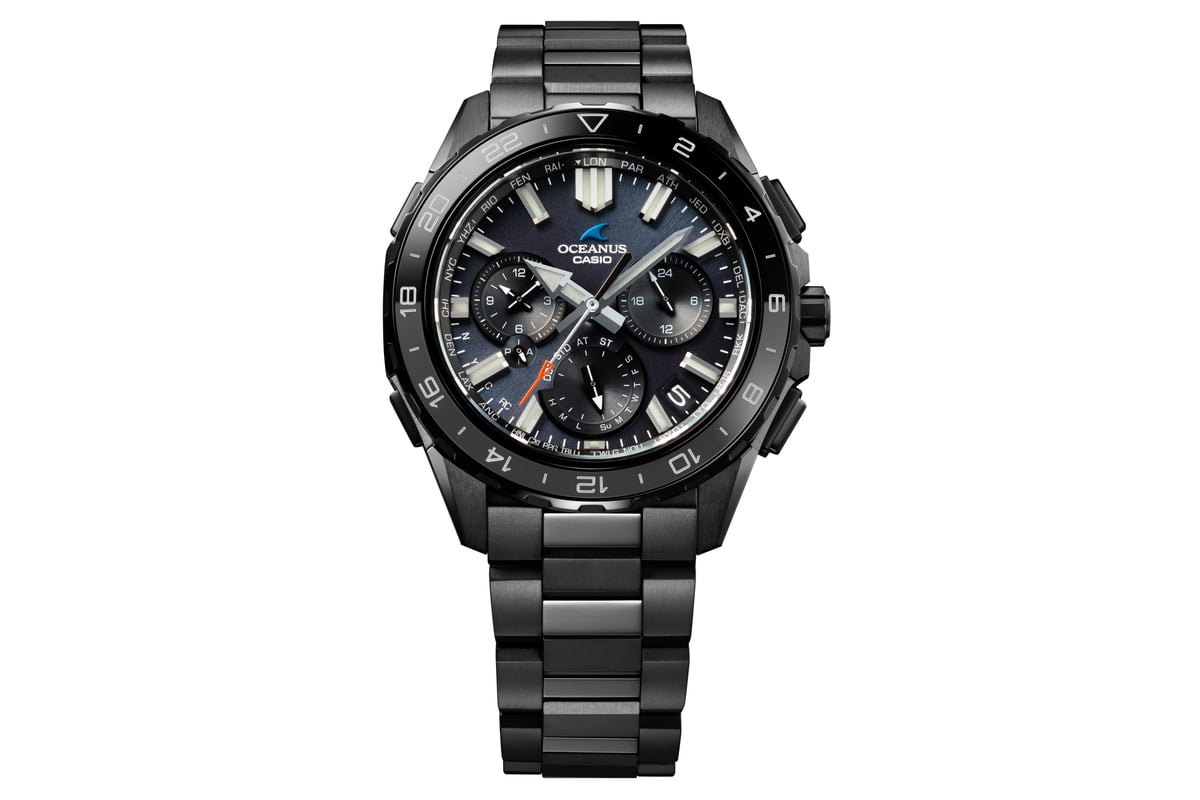 「カシオ OCEANUS CACHALOT OCW-P3000B-1AJF」（25万3000円 消費税込）