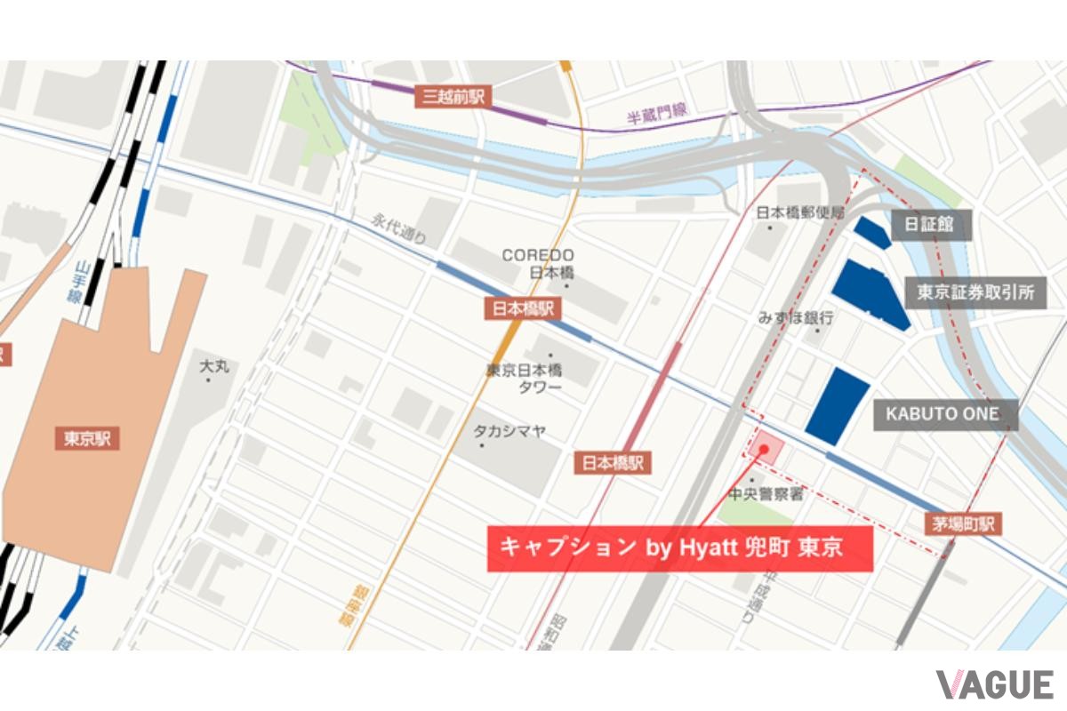 同ホテル位置図
