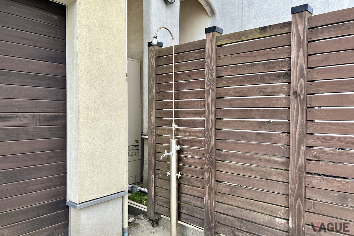 外付けシャワー