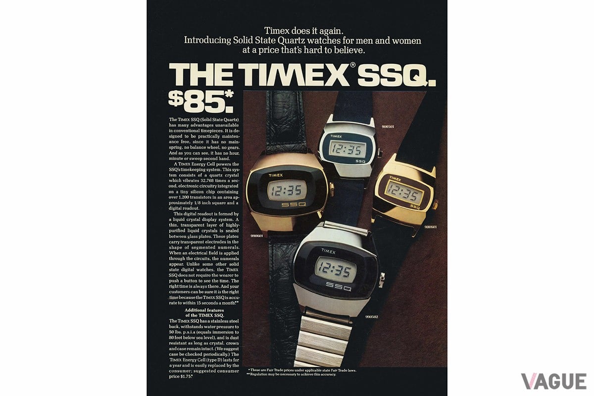 オリジナルの登場は1975年。クォーツ黎明期にあふれ出したクリエイティビティを感じさせる