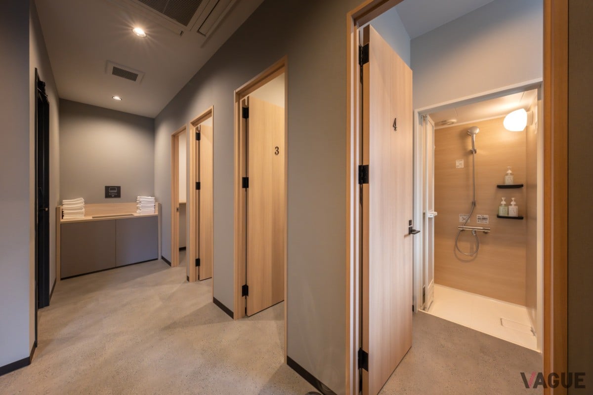 キャビンフロア専用シャワールーム