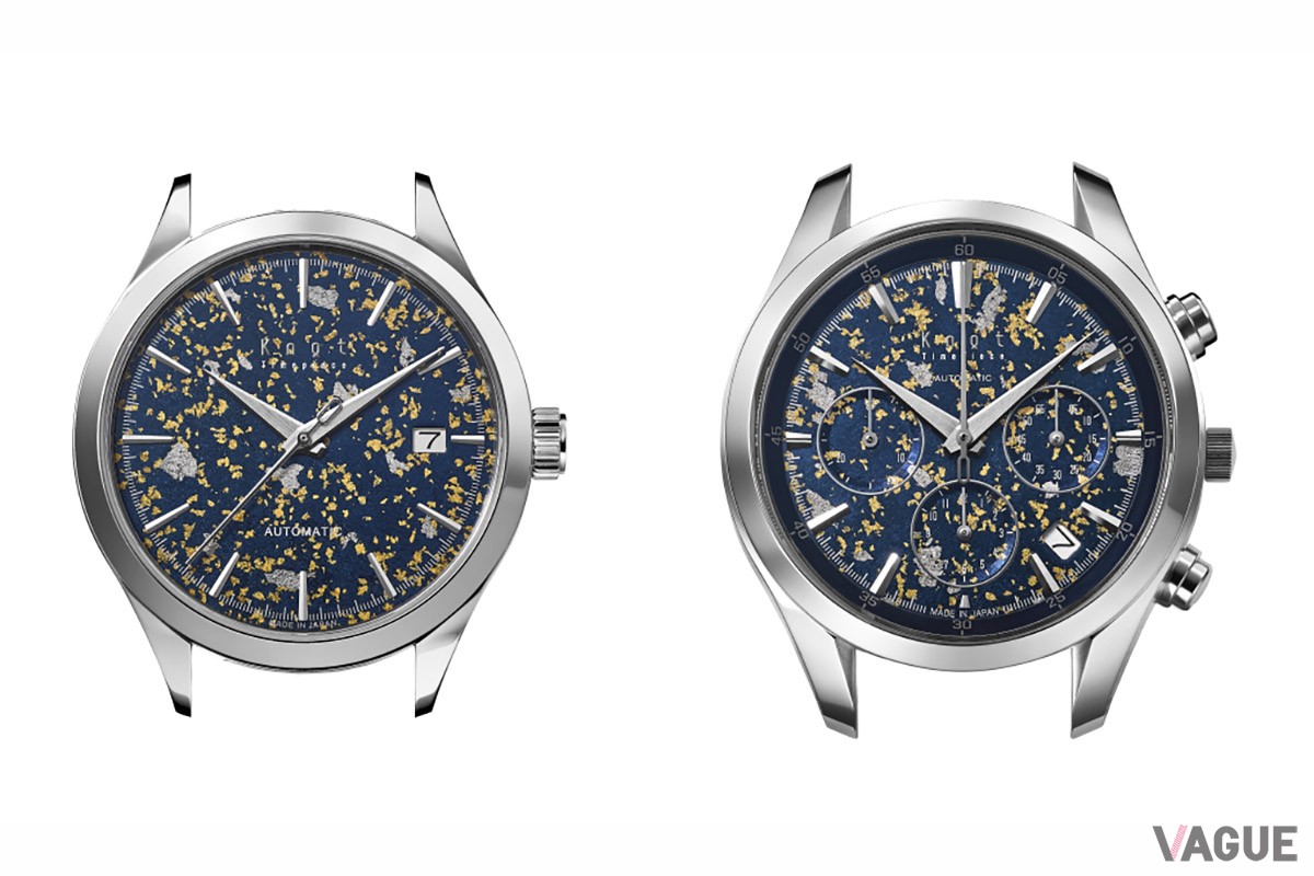 3針はケース径38mm、クロノグラフはケース径40mm。身につける芸術として楽しみたい