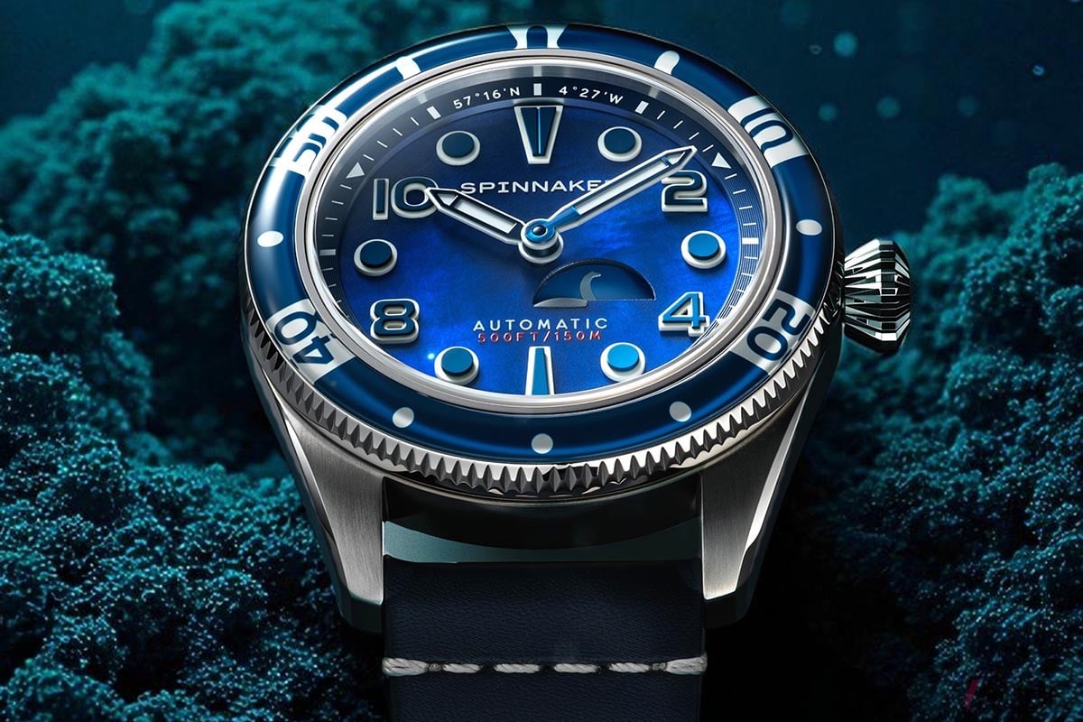 ベゼルはスコットランド国旗からの着想