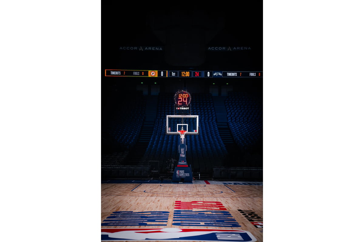 2015年からパートナーシップの続くティソとNBA。腕時計を通じてバスケとファッションの世界を結びつけている。