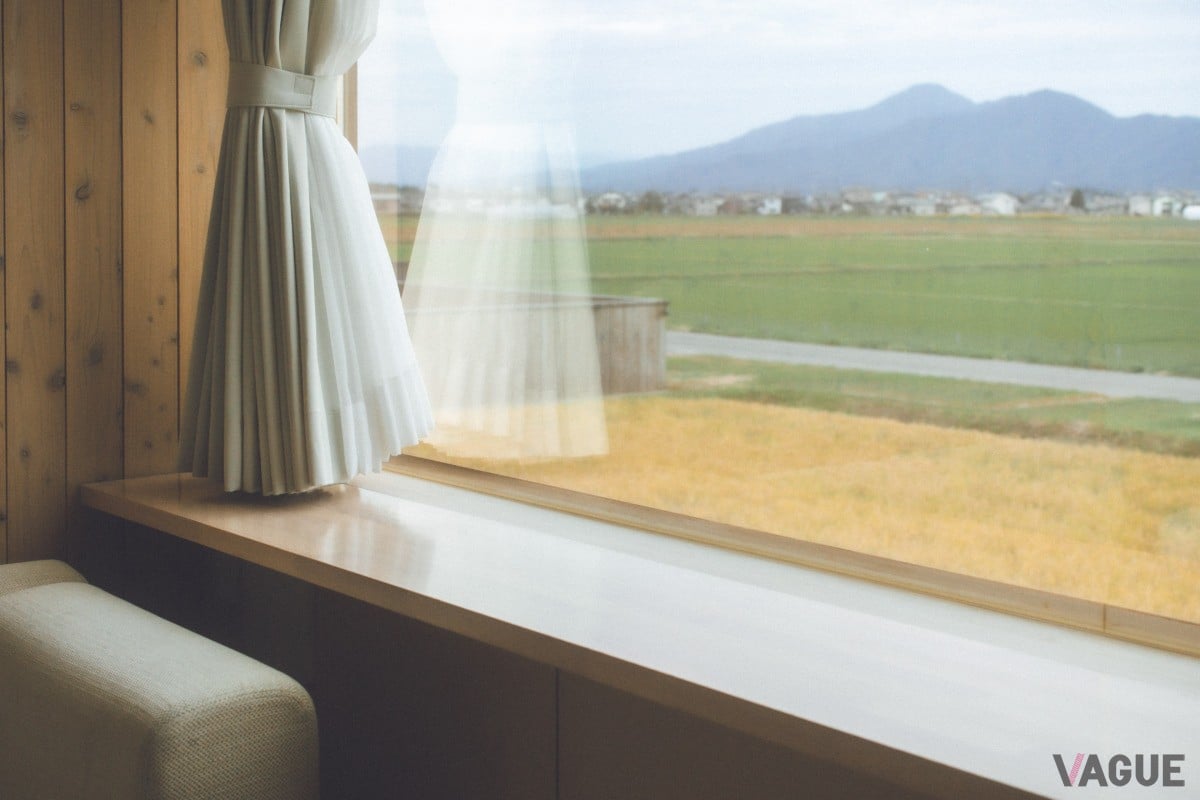 部屋から見える風景