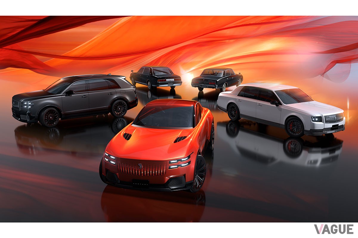 「ジャパンモビリティショー2025」には「センチュリークーペ」など「センチュリー」シリーズを展示