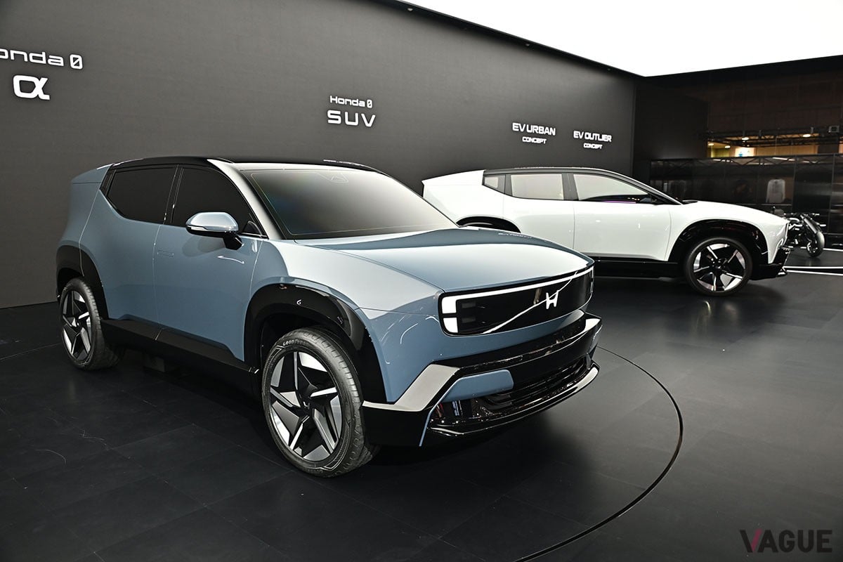ホンダ「Honda 0 α」（手前）と「Honda 0 SUV」