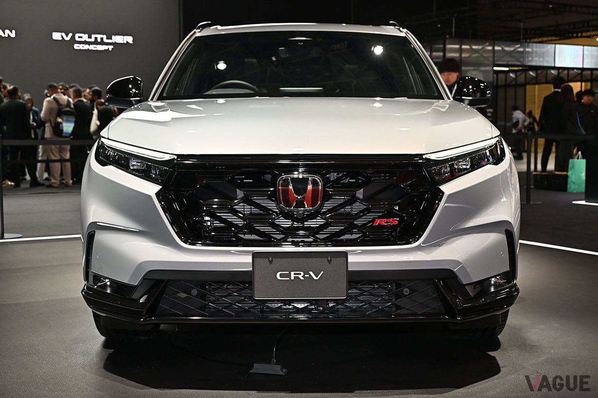 今冬、発売予定のホンダ新型「CR-V e：HEV RS ブラックエディション」