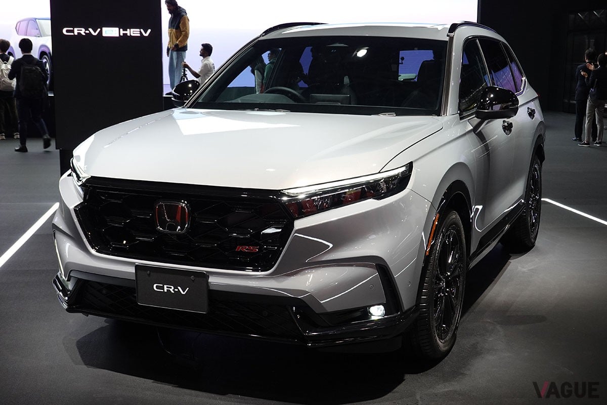 今冬、発売予定のホンダ新型「CR-V e：HEV RS ブラックエディション」