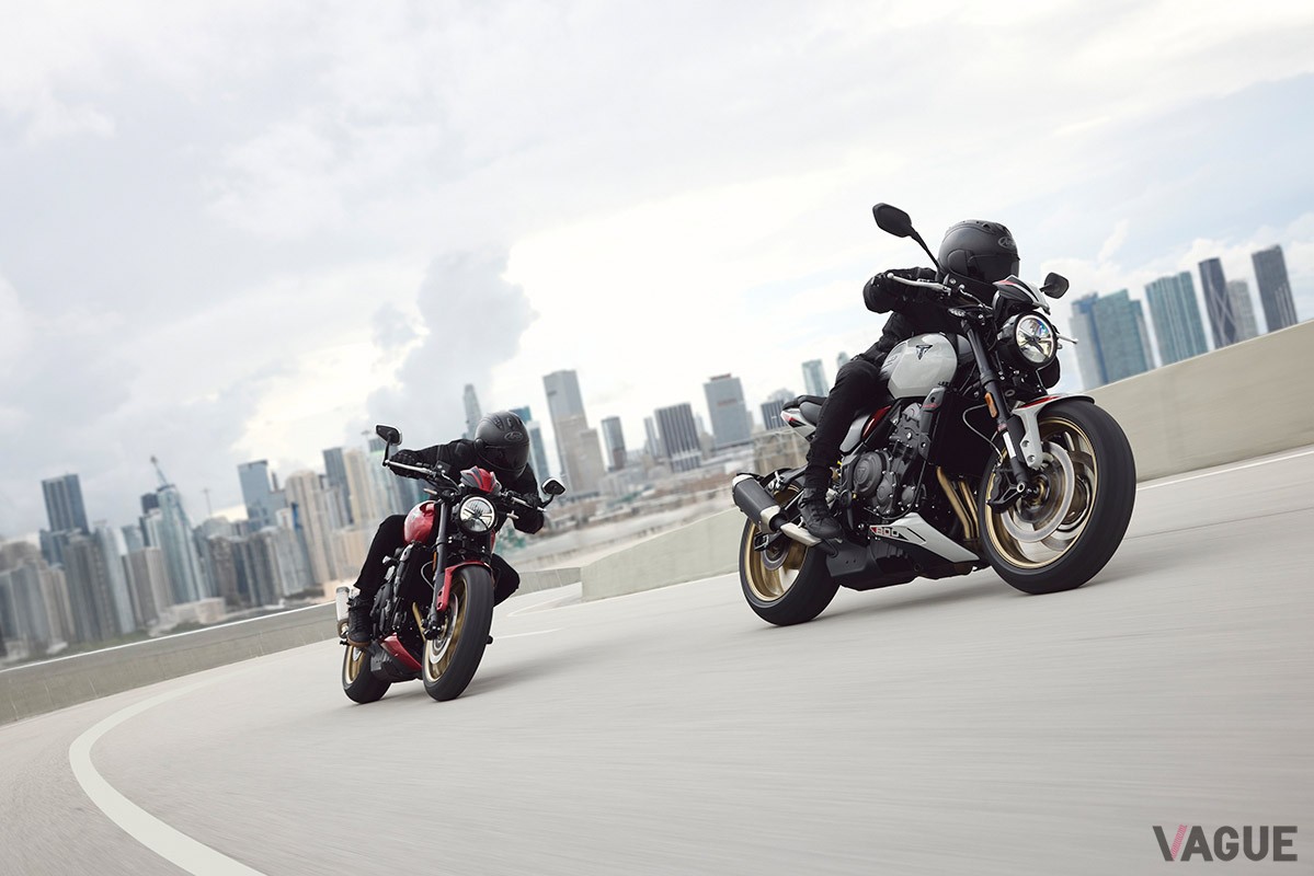 トライアンフの新型ロードスター「トライデント800」