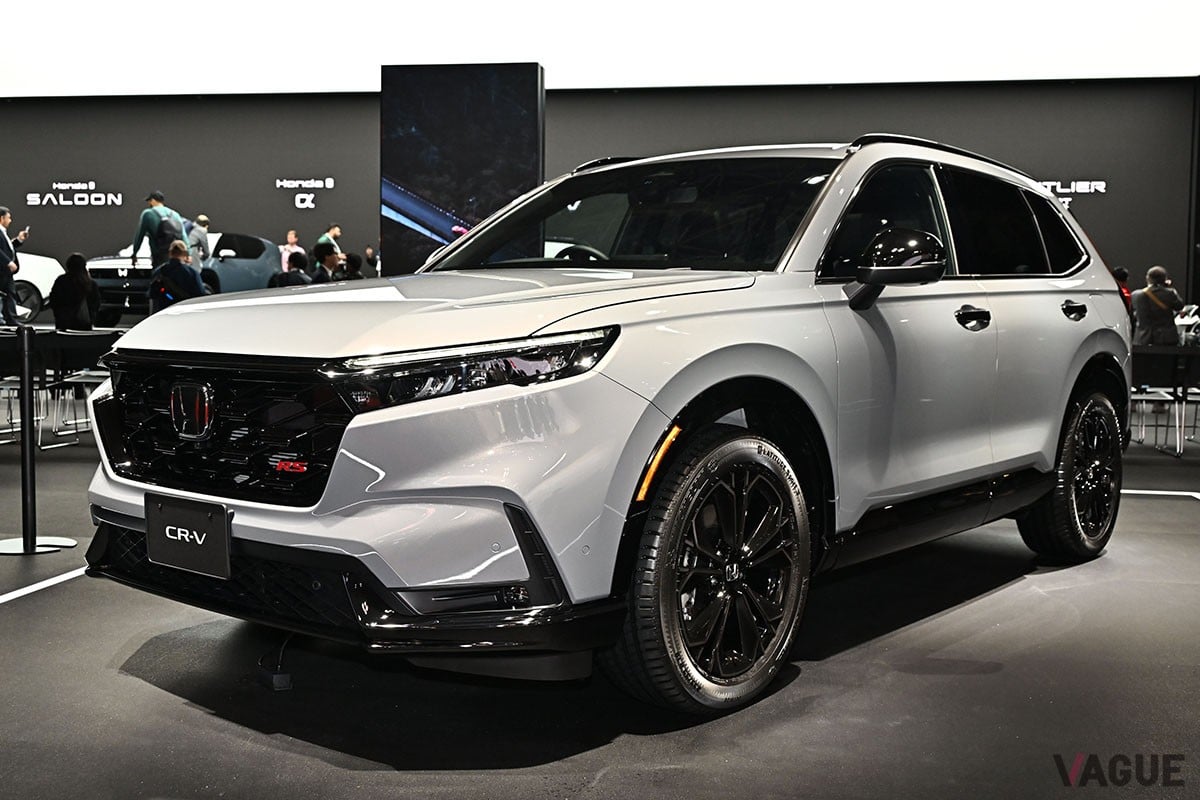 今冬、発売予定のホンダ新型「CR-V e：HEV RS ブラックエディション」