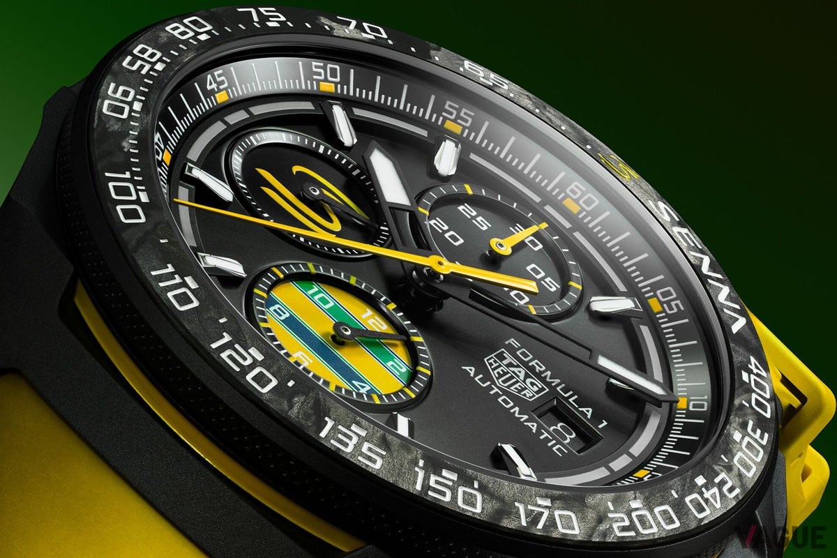 タグ・ホイヤーの新作限定モデルは“音速の貴公子”アイルトン・セナに