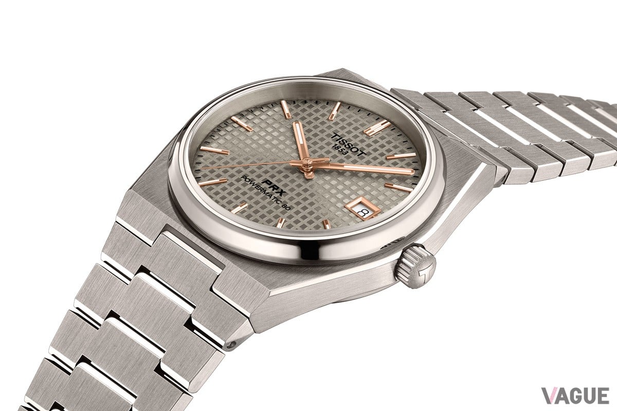 ケース＆ブレスレット一体型のスタイリッシュなデザイン