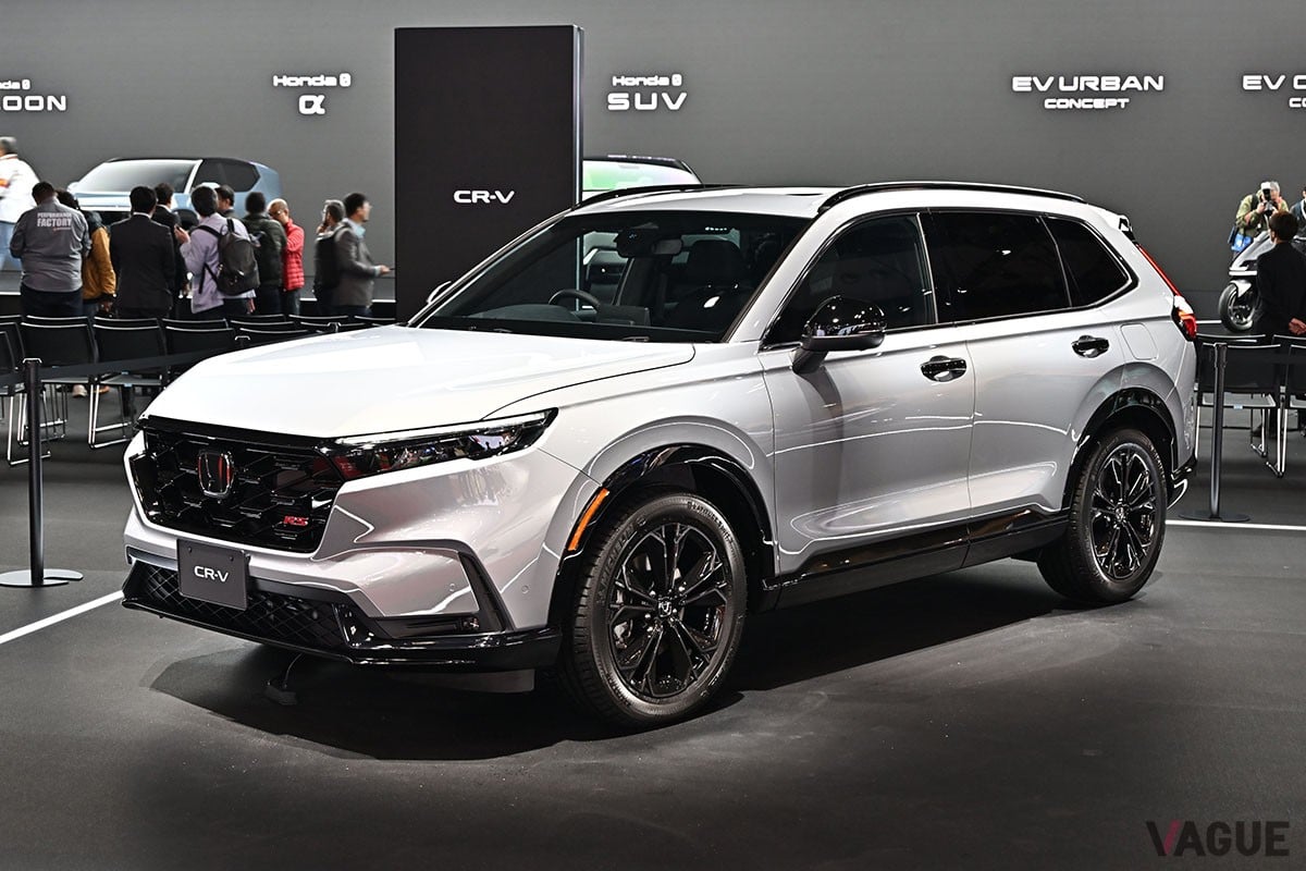 今冬、発売予定のホンダ新型「CR-V e：HEV RS ブラックエディション」