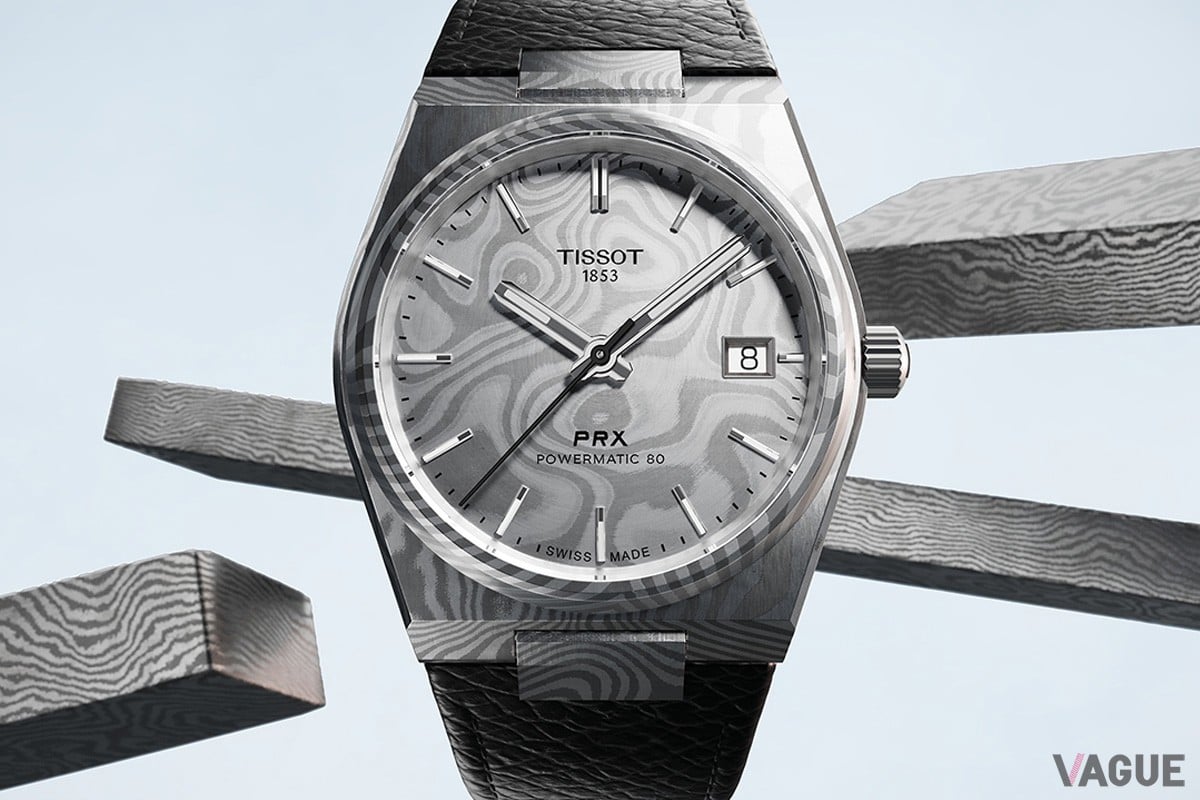 モダンとヴィンテージの魅力を融合させたダマスカス・ステンレススチールモデル